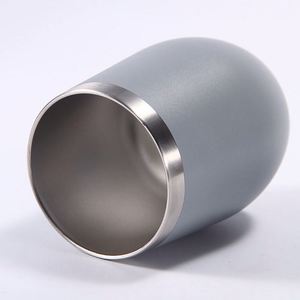 Taza de Café Ecológica Personalizada de Acero Inoxidable de Doble Pared, Vaso Térmico sin Asa con Tapa, Capacidad de 350 ml, Vasos Metálicos para Beber - Product Image 3