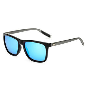 Nouvelles lunettes de soleil polarisées rétro pour hommes, verres jaunes, conduite de nuit, protection UV400, monture carrée - Product Image 6