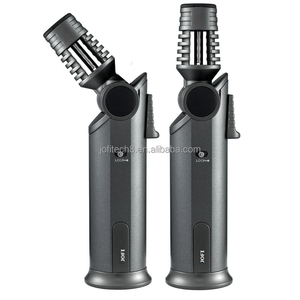 Briquet torche rechargeable coupe-vent à flamme puissante avec options multicolores pour cigares et usage extérieur - Product Image 3