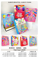 Lot de 100 sacs cadeaux pour fête d'anniversaire d'enfants, en carton ivoire, biodégradables, écologiques, réutilisables, durables, pour bougies
