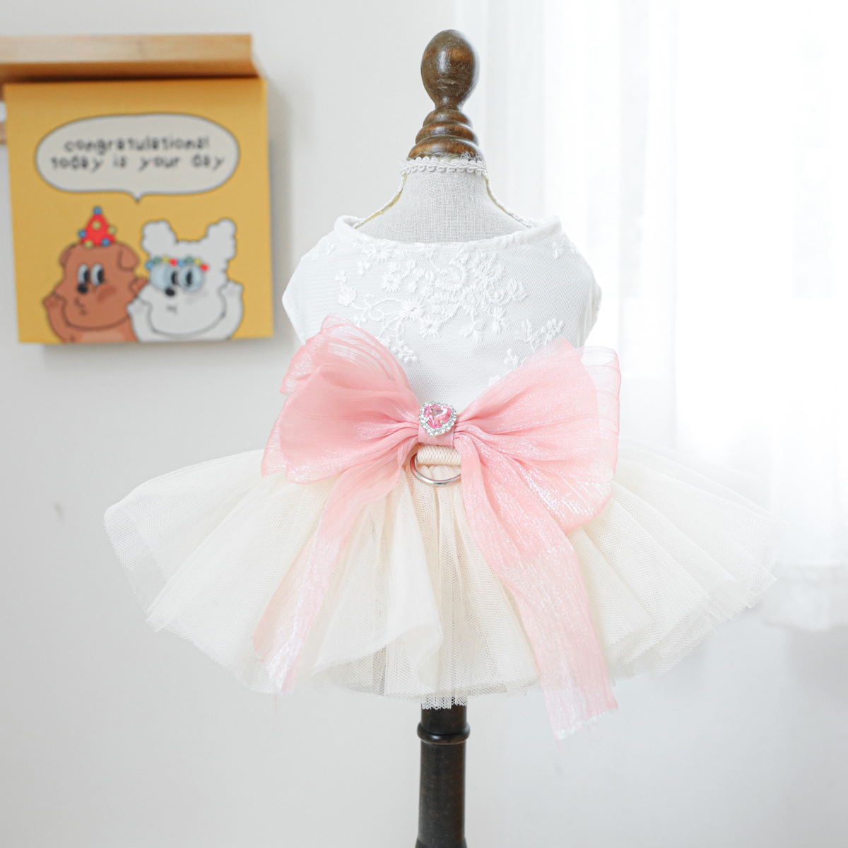 Slightly wedding dress