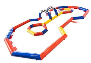 <span class=keywords><strong>Racing</strong></span> theo dõi Đảng đua xe inflatablegame theo dõi không khí Inflatable <span class=keywords><strong>Go</strong></span> Kart xe theo dõi cho lễ hội 10x20m thể thao ngoài trời Unisex - Product Image 2