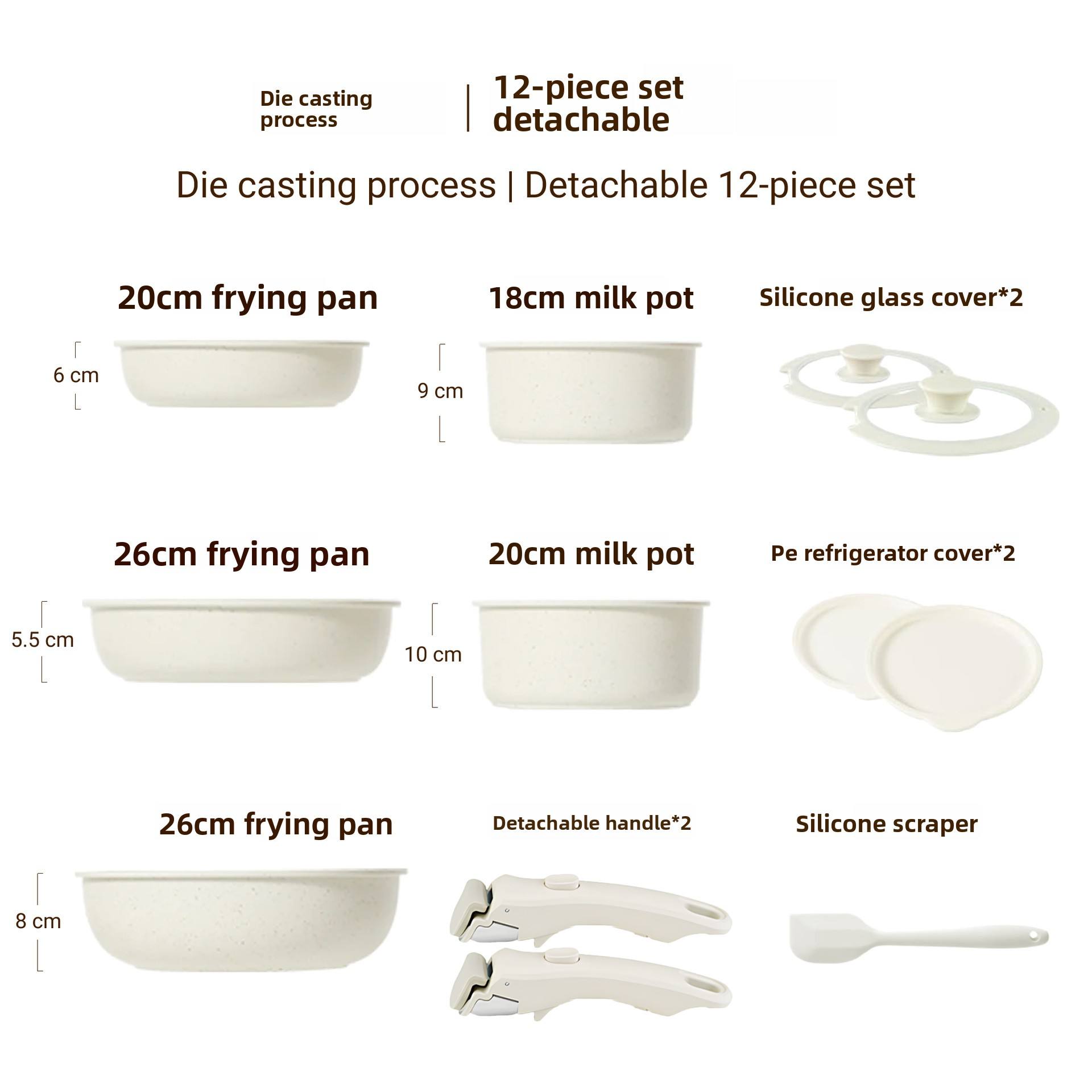 Juego de utensilios de cocina de 12 piezas