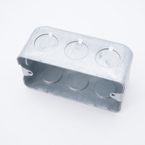 Metal Box Metal Electrical Junction Box 3x3 4x4 Gi Conduit Boxes Electrical Galvanized Junction Stainless Steel Metal Cable Socket Switch Outlet Box