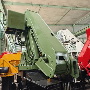 מנוף משאית 3 טון 6 טון <span class=keywords><strong>8</strong></span> טון הידראולי מתקפל עם זרוע מפרקית, מנוף פיקאפ מתקפל, לעבודות בנייה קלות, בעל כושר העמסה גבוה, למכירה - Product Image 3