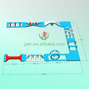 2025 Tamaño personalizado Diseño de color Durable Verano Diversión Inflable Parque infantil <span class=keywords><strong>Isla</strong></span> flotante Enorme obstáculo Agua Instalaciones de entretenimiento - Product Image 4