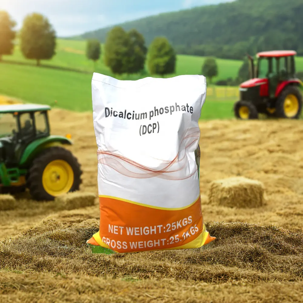 18% Fosfato dicálcico (DCP) Feed Grade Fosfato De Cálcio Granulado Branco