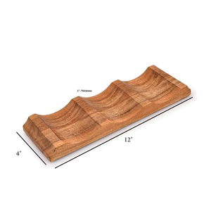 Casiers à vin de table Armoire de comptoir en bois d'acacia Porte-vin Étagère de <span class=keywords><strong>rangement</strong></span> du vin pour bar de cuisine, garde-manger, <span class=keywords><strong>cave</strong></span> à vin - Product Image 5