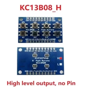 BSSY)Eletechsup KC13A08 Módulo de Teclado de 8 Botones para PLC MCU AVR ARM LED Breadboard Electrónica DIY - Product Image 5