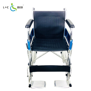 Fauteuil roulant pliable léger L+C LCW809, chariot de mobilité manuel pour personnes âgées et handicapées, usage en réadaptation - Product Image 5