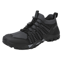 Chaussures de course d'aventure en plein air pour hommes de grande taille européens et américains, chaussures de randonnée en maille pour le loisir et le camping, baskets pour les pique-niques d'automne