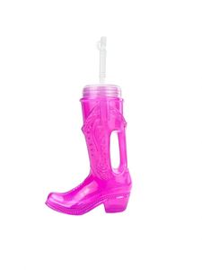 Bachelorette Carnival <b>Party</b> Supplies 900Ml 700Ml Shot <b>Glasses</b> Cowgirl Boot Shape Yard <b>Glass</b> Cup With Straw - Product Image 3