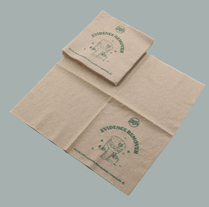Servilletas de cena marrones con impresión personalizada y seguras para el contacto con alimentos Servilletas de papel kraft biodegradables Servilletas de cena impresas sin blanquear - Product Image 5