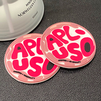 Patchs personnalisables en PVC souple et écologique, avec logo 3D en relief, motifs fleurs, alphabet, étoiles, cœurs, à crocheter ou à coudre pour chapeaux