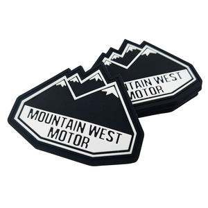 Écusson en silicone avec logo personnalisé en caoutchouc PVC en relief Écusson en PVC 3d pour sac à dos et vêtements - Product Image 2