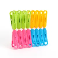 Clothes Pegs 6.5CM 16PCS Factory Price Clothes Pegs Laundry Hanger Clips Plastic Laundry Clothes Pegs