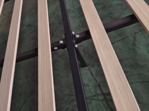 <span class=keywords><strong>Lit</strong></span> gris tapissé en tissu de velours de capacité de chargement de conception bon marché directe d'usine - Product Image 4