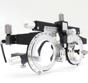 Marco de lente de prueba de Optometría universal ajustable, totalmente PD, 1 año de garantía, segmentos refractivos de prueba óptica - Product Image 4