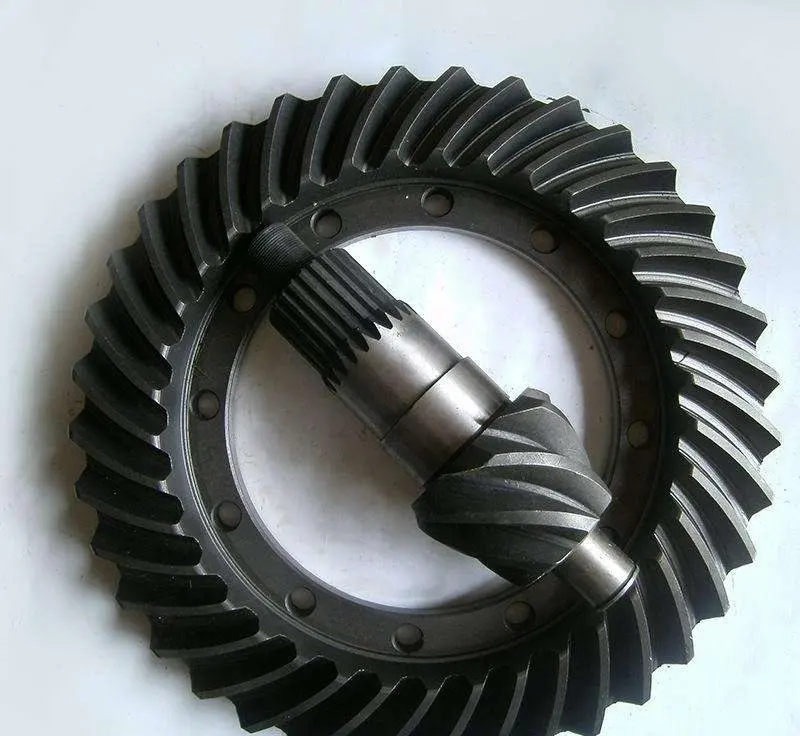 Bevel Gear Ukuran Besar 3 Meter Diameter Sesuai dengan Gambar