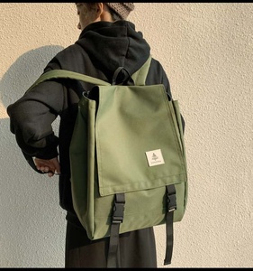 <b>Cute</b> Fruit Snail Minimalist Nylon Backpack 15 Inches 20-37L Softback Unisex Daypack Detachable Straps - Product Image 6
