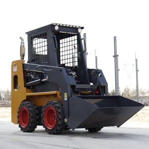 Minicargadora EPA China con orugas, cargadoras frontales al por mayor con cabina cerrada en venta, minicargadora tipo tractor, minibulldozer - Product Image 1