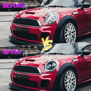 Faro Delantero Archaic con Animación de Arranque RGB para BMW <span class=keywords><strong>Mini</strong></span> <span class=keywords><strong>Cooper</strong></span> R55 R58 R57 <span class=keywords><strong>Cooper</strong></span> S, Faros para <span class=keywords><strong>Mini</strong></span> R56 2007-2013 con Homologación E-Mark - Product Image 5