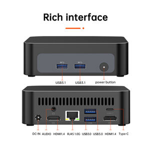 Mini PC para Juegos Topton Metal Palm, AMD Ryzen 7 7730U 5825U 5800U R5 7530U 5600U Nuc, Mini Computadora con NVMe DDR4, Win11, WiFi6, BT5.2 - Product Image 5