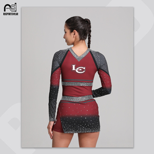 ชุดเชียร์ลีดเดอร์สวยงามสำหรับขายส่ง ปี 2026 ชุดแสดงสำหรับสาวๆ ชุดยูนิฟอร์มเชียร์ลีดเดอร์ - Product Image 3