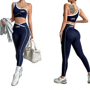 T-shirts de yoga pour femmes avec soutien-gorge intégré, découpes, rembourrés, sans manches, hauts de sport 100 % coton écologique, entièrement en dentelle - Product Image 4