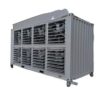 Refroidisseur sec conteneurisé pour centre de données, refroidisseur d'air pour conteneur, refroidisseur industriel pour conteneur