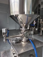 Pâte verticale crème cosmétique Sauce confiture miel beurre pommade shampooing liquide bouteille d'eau seringue remplisseur dosage machine de remplissage