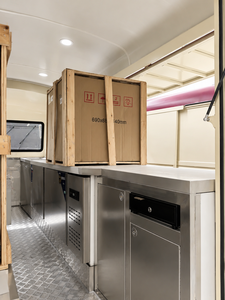 Remolque de Comida Callejera Asiática y <span class=keywords><strong>Sushi</strong></span> con Vitrina Refrigerada para <span class=keywords><strong>Sushi</strong></span> y Olla <span class=keywords><strong>Arrocera</strong></span>, Barra de <span class=keywords><strong>Sushi</strong></span> Móvil para Catering Corporativo y Centros Gastronómicos - Product Image 5