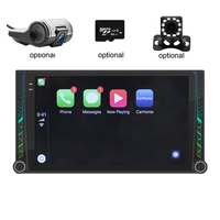Lecteur GPS universel pour voiture avec double écran tactile HD de 10 pouces, CarPlay sans fil et Android Auto, autoradio Android 2 Din, Android Auto