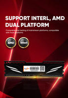 Mémoire RAM DDR4 pour ordinateur de bureau, 8 Go, 16 Go, 32 Go, 3200 MHz