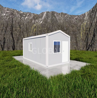 Maison en conteneur en acier détachable de forme rectangulaire, imperméable, design moderne temporaire, hôtel, villa, bureau, maison
