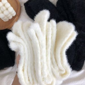 Cao cấp màu rắn nhiệt Vớ-sang trọng cashmere pha trộn vớ mùa đông OEM/ODM - Product Image 6