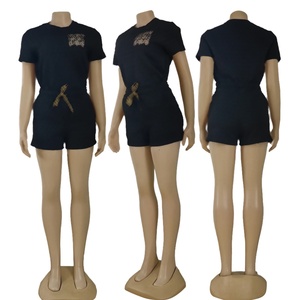 Conjuntos de Dos Piezas de Verano 2025 para Mujer, Ropa de Diseñador de Alta Calidad, Nueva Moda, Conjuntos Casuales de Verano - Product Image 2