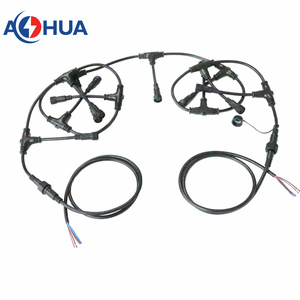 3 Cara 2 3 4 pin seri T paralel kedap air LED konektor Terminal pemisah konektor ip68 lampu LED kabel - Product Image 6