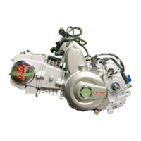 Moteur de moto Lifan 125cc haute performance, moteur 4 temps, embrayage automatique électrique, ensemble de moteurs