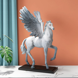 ของตกแต่งบ้านรูปม้าเทวดาขายส่ง ของตกแต่งพื้นรูปไวโอลินสุดหรู ของตกแต่งบ้านขนาดใหญ่ - Product Image 3