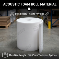 Panneau acoustique ignifuge auto-adhésif personnalisé, isolation phonique, feuille de mousse mélaminée en aluminium, absorption acoustique