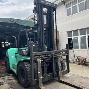 Para Mitsubishi KOMATSU HELI KALMAR, Montacargas Diésel Usado de 10/15/16/25 Toneladas FD150 FD160 FD180, Neumático Sólido, Origen Japón - Product Image 3