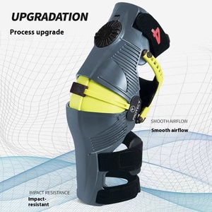 Genouillères de protection personnalisables pour moto tout-terrain T Brand <span class=keywords><strong>MX</strong></span> X8 R avec stabilisateur d'axe exosquelette mobile et coudières - Product Image 3