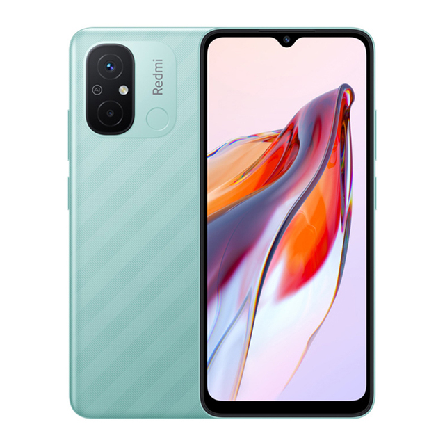 Red Mi 12C MediaTek Helio G85 6.71" Dot Drop Display 5000mAh Battery 50MP Main Camera Fast Charger Cheap 4G Smart Phone