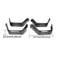 Extensions d'ailes en carbone sec W464 pour Mercedes Benz G500 G550 G63 AMG 2019-2020