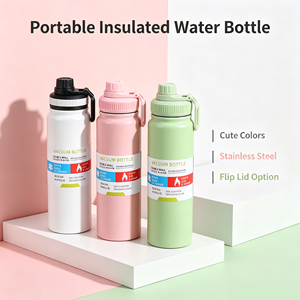 Bouteille d'eau isotherme sous vide en acier inoxydable 316 de grande capacité, écologique et durable, tasse créative portable pour sports de plein air - Product Image 5