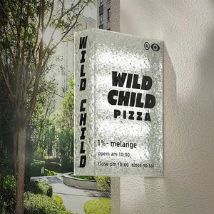 Cửa hàng phía trước dấu hiệu, chiếu hộp Đèn, mở dấu hiệu, ngoài trời treo dấu hiệu, tùy chỉnh hộp Đèn cho studio, kinh doanh dẫn tường dấu hiệu - Product Image 3