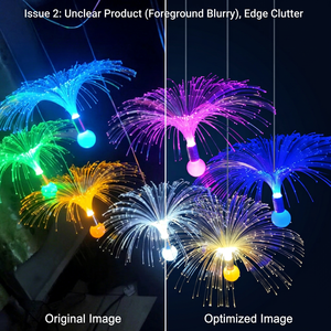Lámpara de Fibra Óptica LED RGB Datang con Forma de Medusa, Decoración Colgante Impermeable para Jardín, Exteriores y Festivales - Product Image 1
