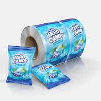 Rouleaux de film plastique de qualité alimentaire, emballage en sachet, film plastique transparent en rouleau, adapté aux bonbons, aux noix et aux aliments