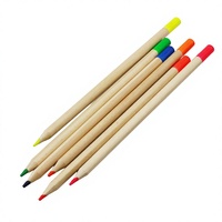 Lot en gros de crayons de couleur hexagonaux pour étudiants, 12, 18, 24, 36 couleurs, corps en papier naturel, modèle Shengyada Ks4413, pour usage scolaire, UV